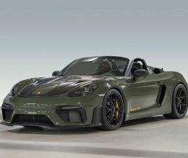 PORSCHE 718 SPYDER RS LIFT-VA BOSE PCCB WEISSACH PAKET