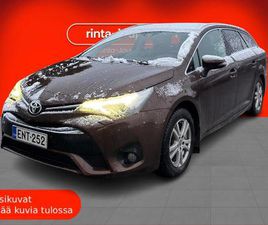 TOYOTA AVENSIS 1,6 D-4D ACTIVE TOURING SPORTS - JUURI TULLUT, VETOKOUKKU, NAVI, P KAMERA, 2X RENKAAT