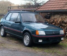 PEUGEOT 205 CABRIOLET CTI PEUGEOT 205 1.6 CTI GTI