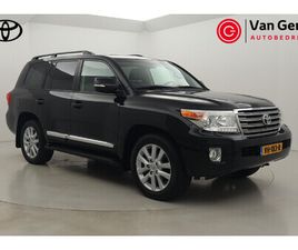 TOYOTA LAND CRUISER SW TOYOTA LAND CRUISER V8 4.5 V8 D-4D EXECUTIVE STANDARD ROOF WINDOW VAN | PANORAMADAK | TREKHAAK | LEDER | JBL | 20 INCH | NAVIGATIE | STOELVERWARMING