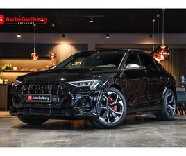 AUDI E-TRON SPORTBACK S QUATTRO 370KW 503PK BLACK EDITION COMPETITION, SPORTSTOELEN LEDER, PANO, ACC, BANG & OLUFSEN, KEYLESS, CAMERA, 360, MATRIX, 4 ZONE, STAN