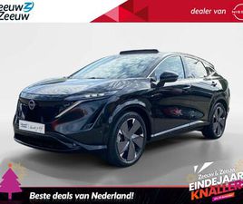 NISSAN ARIYA EVOLVE 91 KWH | €5 .000,- VOORRAAD KORTING INCLUSIEF INRUILPREMIE | NAVIGATIE | APPLE CARPLAY EN ANDROID AUTO | LANE KEEP ASSIST | BOSE |