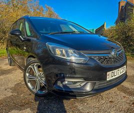 VAUXHALL ZAFIRA 2017 VAUXHALL ZAFIRA TOURER 1.6CDTI SRI NAV ECOFLEX (LEATHER PK)