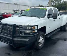 2010 CHEVROLET SILVERADO 3500HD LT 4X4 CREW CAB 8FT LOING BED PICKUP