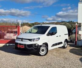 III GENERATION2 VAN TAILLE M 650 BLUEHDI 100 S&S PACK PREMIUM BVM6