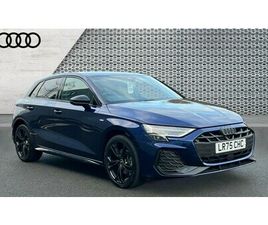 AUDI A3 40 TFSI E BLACK EDITION 5DR S TRONIC