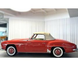 MERCEDES 190 1962 MERCEDES 190 ROUGE MANUEL, 4 VITESSES CONDUITE À GAU...