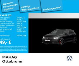 GOLF VIII GTI CLUBSPORT 2.0 TSI NAVI LED PANO KAMERA ALU19ESTORILBLACK