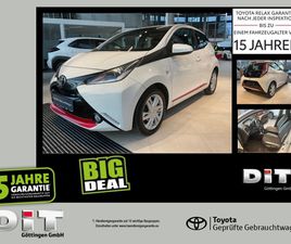 TOYOTA AYGO AYGO - X-PLAY TOUCH - 5-TÜRER 1.0 L 5-GANG SCHALTGETRIEBE --- X-TOUCH X-LOOK PAKET X-BUSINESS PAKET
