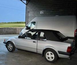 FORD ESCORT CABRIOLET XR3I FORD ESCORT XR3I