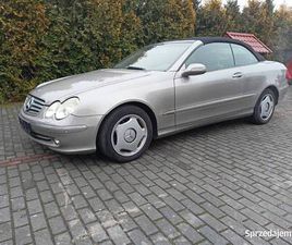 MERCEDES CLK 200 KOMPRESOR CABRIO W209 163 KM 166 000 KM 2006R ZADBANY KOLNO - SPRZEDAJEMY.PL