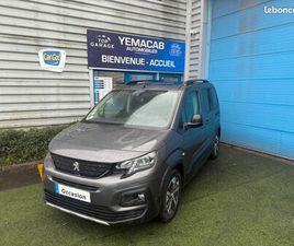 PEUGEOT RIFTER PEUGEOT RIFTER 1.5 BLUEHDI 130CH EAT8 / GT-LINE / BOITE AUTOMATIQUE / TOIT PANORAMIQUE / GPS / CAMÉRA / PAIEMENT 4X CB POSSIBLE JUSQUE 3000