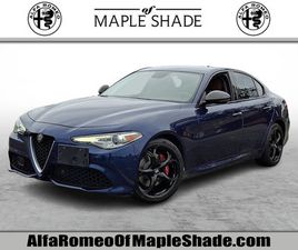 USED 2018 ALFA ROMEO GIULIA TI SPORT W/ QUICK ORDER PACKAGE 22S SPORT MAPLE SHADE NJ 08052