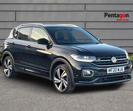 USED VOLKSWAGEN T-CROSS 2020 1.0 TSI R LINE SUV 5DR PETROL MANUAL EURO 6 (S/S) (115 PS)