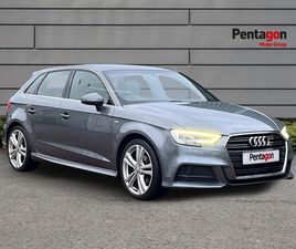 USED AUDI A3 SPORTBACK 2018 1.0 TFSI 30 S LINE SPORTBACK 5DR PETROL MANUAL EURO 6 (S/S) (116 PS)