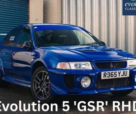 MITSUBISHI LANCER EVO 5 2006 MITSUBISHI LANCER GSR SALOON PETROL MANUAL