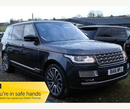 LAND ROVER RANGE ROVER LWB 5.0 V8 SV AUTOBIOGRAPHY AUTO 4WD EURO 6 (START/STOP) 5DR LWB