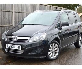 VAUXHALL ZAFIRA 2013 VAUXHALL ZAFIRA 1.6 DESIGN NAV