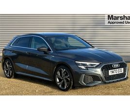 AUDI A3 2021 AUDI A3 30 TFSI S LINE 5DR
