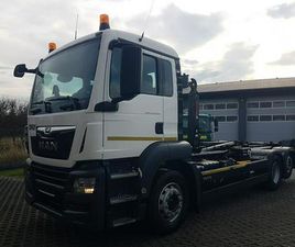 MAN TGS 26.430 3 OSIE HAKOWIEC MULTILIFT OPTIMA 20S KLIMA 6X2 PORĘBA