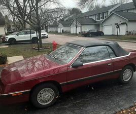 1989 CHRYSLER LEBARON 2D CONVERTIBLE