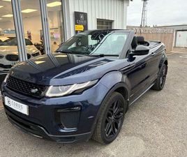 LAND ROVER RANGE ROVER EVOQUE CABRIO TD4 RANGE ROVER EVOQUE 2.0 TD4 HSE DYNAMIC AUTO 4WD EURO 6 (START/STOP) 2DR