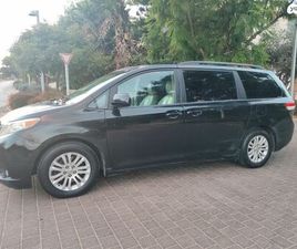 TOYOTA SIENNA XLE אוט׳ 3.5 (266 כ״ס)