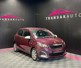 PEUGEOT 108 PEUGEOT 108 1.2 PURETECH 82 CH BVM5 ENVY / 4 PNEUS NEUF / DISTRI + VID 10/2025
