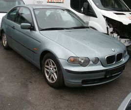 BMW 316 3 COMPACT 316TI SERVO KLIMA EU 4 TÜV 03.2027