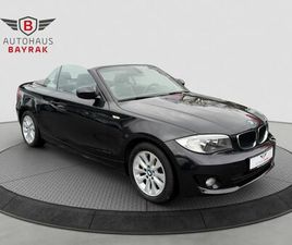 BMW SERIE 1 CABRIOLET 118 BMW 118 I LEDER/SHZ/CABRIO/KLIMA/6-GANG/UVM