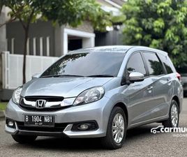 HONDA MOBILIO TANGAN PERTAMA MOBILIO E AT 2016 ABU-ABU MUDA METALIK SIAP PAKAI