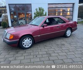 MERCEDES CLASSE E COUPE 230 CE MERCEDES-BENZ 230 CE COUPE 1.HAND LÜCKENLOSES MB-SCHECKHEFT
