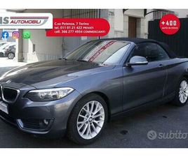 BMW SERIE 2 CABRIOLET 218 BMW SERIE 2 CABRIO BMW 218D CABRIO LUXURY PRO...