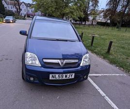 2009 VAUXHALL MERIVA 1.4I 16V ACTIVE PLUS 5DR MPV PETROL MANUAL