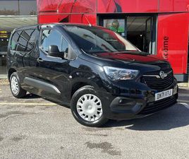 VAUXHALL COMBO COMBO-E 2300 50KWH SPORTIVE AUTO L1 H1 5DR (7.4KW CHARGER)