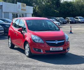 2015 VAUXHALL MERIVA 1.4I 16V LIFE 5DR MPV PETROL MANUAL