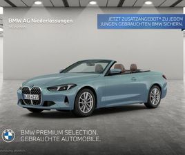 BMW SERIE 4 CABRIO 420 BMW 420I CABRIO LIVECOCKPITPROF KAMERA DRIV.ASSIST