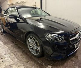 MERCEDES CLASSE E CABRIOLET E 400 3.0 E400 V6 AMG LINE CABRIOLET G-TRONIC+ 4MATIC EURO 6 (START/STOP) 2DR