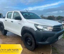 TOYOTA HILUX DOUBLE CABINE 2020 TOYOTA HILUX ACTIVE D/CAB PICK UP 2.4 D-4D PICK UP DIESEL MANUAL