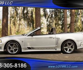 FORD MUSTANG CABRIO SALEEN S281 2000 MUSTANG SALEEN CONVERTIBLE 50K V8 AUTO LEATHER NEW TIRES
