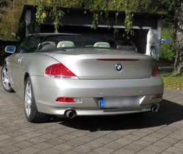 BMW SERIE 6 CABRIO 630 BMW E64 630I CABRIO HU/AU BIS 01,12.2027 NEU 258PS 8-FACH BEREIFT