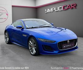 JAGUAR F-TYPE P450 JAGUAR F-TYPE P 450 AWD R-DYNAMIK - CARPLAY - ECHAPPEMENT SPORT - TOIT PANORAMIQUE - ANGLES MORT - MERIDIAN