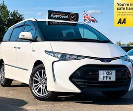 TOYOTA ESTIMA 2018 TOYOTA ESTIMA 2.4 HYBRID 7 SEATS 5DR ULEZ COMPLIANT MPV PETROL/ELECTRIC HYBRID AUTOMATIC