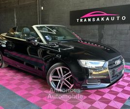 AUDI A3 CABRIO 35 TFSI CABRIOLET 35 TFSI COD 150 S TRONIC 7 DESIGN LUXE/ VIRTUAL COCKPIT/ SIEGES SPORT CUIR/ APPLE CAR PLAY