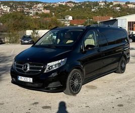 V 250 CDI AMG 4X4 BURGANO VIP SHUTTLE SAMO 18000 KM, 2018 GOD.