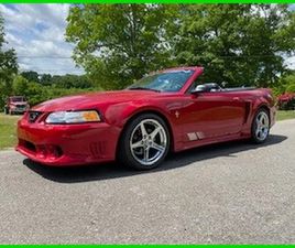 FORD MUSTANG CABRIO SALEEN S281 2000 FORD MUSTANG SALEEN S281 2DR SUPERCHARGED CONVERTIBLE STOCK #399134