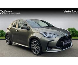 TOYOTA YARIS 2022 TOYOTA YARIS 1.5 HYBRID EXCEL 5DR CVT HATCHBACK PETROL/ELECTRIC AUTOMATIC
