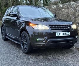 LAND ROVER RANGE ROVER SPORT RANGE ROVER SPORT AUTOBIOGRAPHY 3.0 SD HSE BLACK AUTOMATIC DIESEL 2014