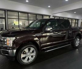 2019 FORD F150 SUPERCREW CAB LARIAT PICKUP 4D 5 1/2 FT V8, FLEX FUEL,