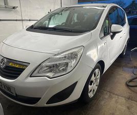 VAUXHALL MERIVA 1.4 16V EXCLUSIV EURO 5 5DR (NON AC)